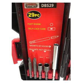 Lumberjack 29 Piece Screwdriver Bit Multi-functional Tool Set in Box